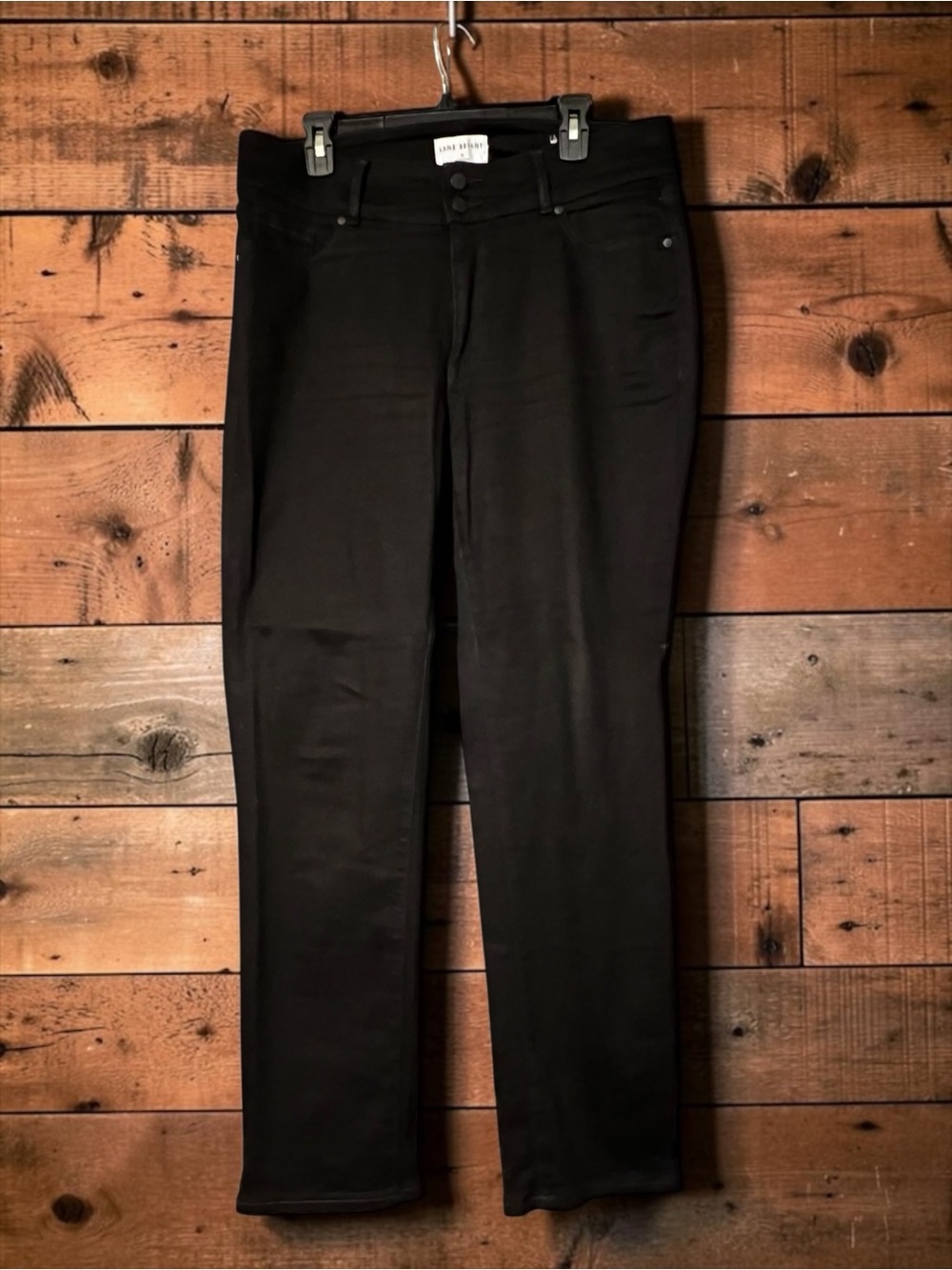 Lane Bryant Black Skinny Jeans
